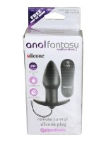 PIPEDREAM - ANAL FANTASY COLLECTION RC Silicone Plug Black