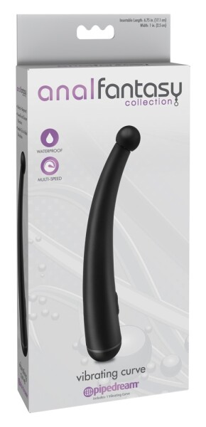 analfantasy collection AFC Vibrating Curve Black
