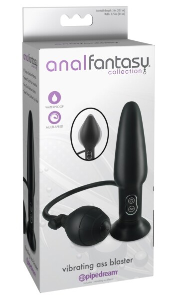 analfantasy collection AFC Vibrating Ass Blaster Blac