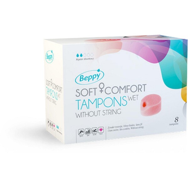 Beppy Soft + Comfort Tampons feucht - 2 Stück