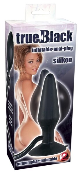 You2Toys True Black Inflatable Analplug