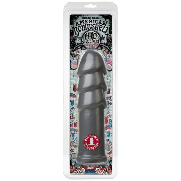 Doc Johnson Amerikanische Bombshell B-10 Warhead Grau