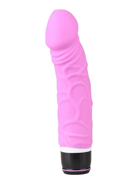 Get Real by Toyjoy Silicone Classic Vibrator ca. 19cm pink