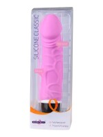 Get Real by Toyjoy Silicone Classic Vibrator ca. 19cm pink