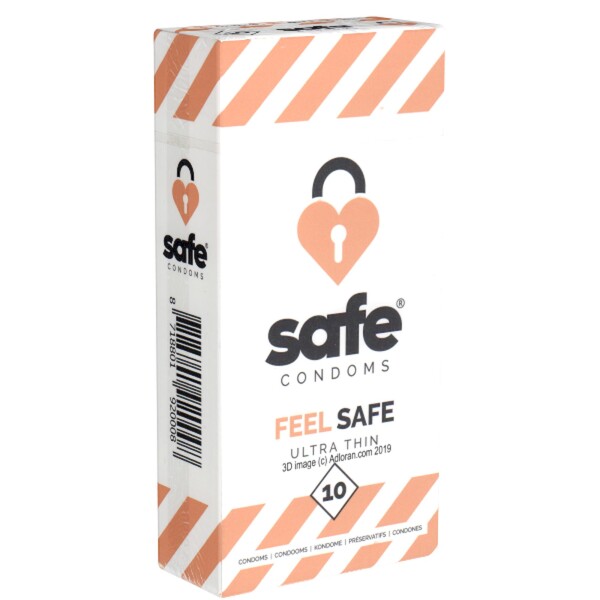 Safe – Ultra Thin Condoms – 10 Pack