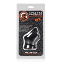 Oxballs Unit-X Stretch - Sporty Sleek Cocksling mit Extended Ballstretcher Basis - Schwarz
