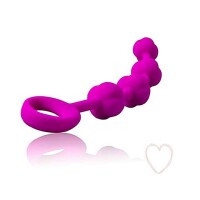 PRETTY LOVE Analperlen Silikon Violett
