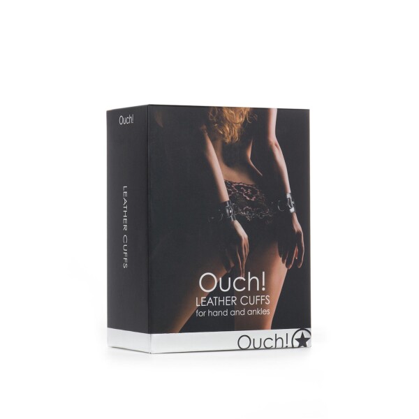 Ouch! by Shots Lederhandschellen