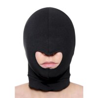 XR Brands Blasloch - Offenes Mund Spandex Gesichtsmasken
