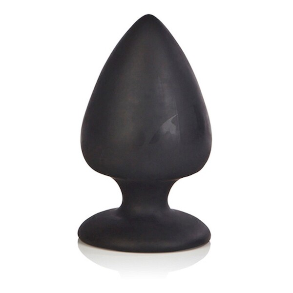 Colt Seamless Silicone Black Buttplug