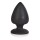 Colt Seamless Silicone Black Buttplug