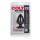 Colt Seamless Silicone Black Buttplug