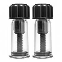 Master Series Black Maxxx Powerful Twist Nipple Suckers