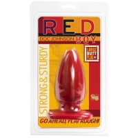 Doc Johnson Buttplug Groß in Rot