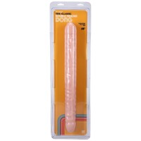Doc Johnson Veined Double Header White 18