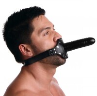 Strict Leather Dildo-Mundstück mit Gurt