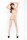 Passion white ouvert Bodystocking BS013