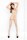 Passion white ouvert Bodystocking BS013