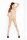Passion Weißer Oouvert Bodystocking BS014