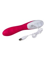 Mystim Vibrator pink Sassy Simon mit Wellenstruktur