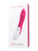 Mystim Vibrator pink Sassy Simon mit Wellenstruktur