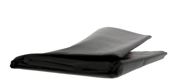 NMC Bettlaken 158x227cm Vinyl schwarz