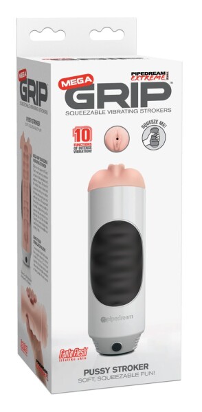 PIPEDREAM PDX EXTREME PET Mega Grip Vibrating Stroke