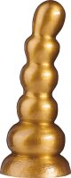 Mighty Butt Plug Metallic Color ca.17cm gold