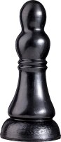 Mighty Butt Plug Metallic Color ca.15cm black