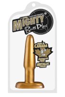 Mighty Butt Plug Metallic Color ca.15cm gold