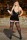 schwarzes Wetlook-Kleid von Andalea Dessous