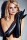 7Heaven A0213 Black Latex Gloves