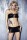 7Heaven Dessous Schwarzes Gogo Set Casya