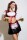 Hamana Dessous 5-teiliges Outfit Waitress Heidi