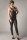 MeSeduce Schwarzes Wetlook Catsuit Demi
