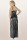 Silbernes Wetlook-Kleid von Andalea