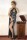 Andalea Langes Silbernes Wetlook-Kleid M/1070
