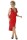 Andalea rotes langes Kleid M/1073