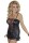 Black Wetlook Chemise M/1090 by Andalea