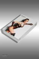 schwarzer Wetlook-Body Hannah von Demoniq