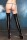 7Heaven Black Straps Tights A0190