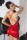 Passion rot/schwarze Chemise Lena