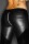 Black Wetlook Trousers F115 by Noir Handmade ImMoral Collection
