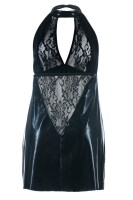 schwarze Wetlook Chemise SB/1001 von Andalea