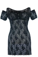 Andalea Schwarze Chemise