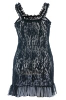 schwarze Chemise SB/1009 von Andalea