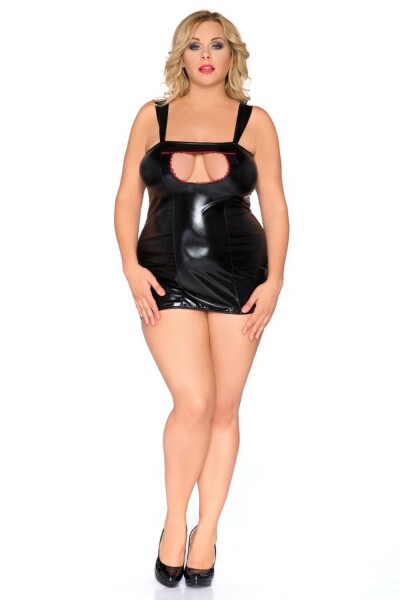 schwarzes Chemise SB/1015 Sexy Base Kollektion by Andalea