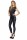 7Heaven schwarzes Wetlook Catsuit Mogi