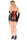 Black Wetlook Chemise Z/5019 by Andalea