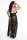 Noir Handmade schwarzes langes Chemise F047